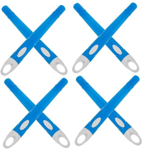 Alipis 8pcs Broom Handle Grip Sleeve Replacement for Broom Rod Handle Dustpan Pole End Cap Sweeping Floor Cleaning Replacement