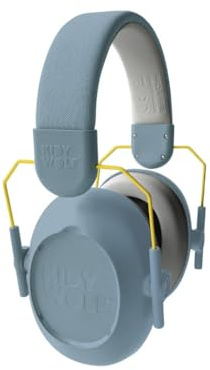 KIDYWOLF - KIDYNOISE Bleu - Casque Anti-Bruit Enfant Pliable 25 DB 5ans+