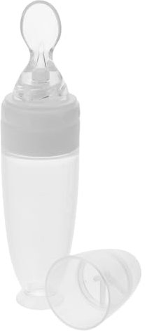 Toyvian -Reis- -Flasche babynahrung aufbewahrung kinder trinkbecher Breilöffel Flasche für Babyflasche Löffelspender -Quetschlöffel Kieselgel
