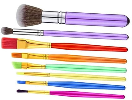 Amosfun 8pcs Engraving Pen for Cake Brush Decorating Brush for Household Cookie Convenient Dessert for Baking Scenario