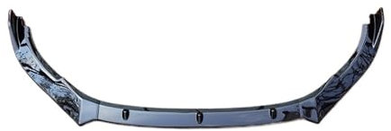 Auto Bumper Frontspoiler Für Golf 6 Für MK6 Für TSI Für TDI Für Standard 2008 2009-2012 Für Style Auto Front Stoßstange Splitter Lip Diffusor Spoiler Schutz(Gloss Black A)