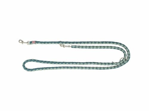 TRIXIE Cavo V-Leine, S–M: 2,00 m/ø 12 mm, Petrol/Salbei