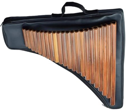 Panflöte Für Erwachsene Rechte Hand 22 Rohr Bambus Panflöte In G Tonart Für Üben Handgefertigtes Holzblasinstrument
