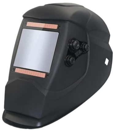 FytStycale Schweißhelm Sichtfenst 100 x 93 mm Voll abdeckend Schweißschild mit Sichtfenst vstellbare Knöpfe Schweißmaske für Schweiß, Schweißarbeiten