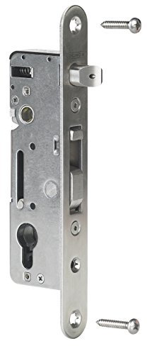 Locinox Einsteckschloß mit 35mm Dornmass Aluminium/Holz