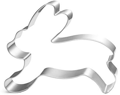 WDYJMALL Running Rabbit Bunny Shape Cookie Cutter - B