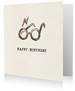Geburtstagskarte Harry Potter, Happy Birthday Card