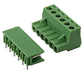 10x Anschlussklemmen RM 5,08 in 9 Größen von 2 Pin-14 Pin auswählbar (6 Pin)