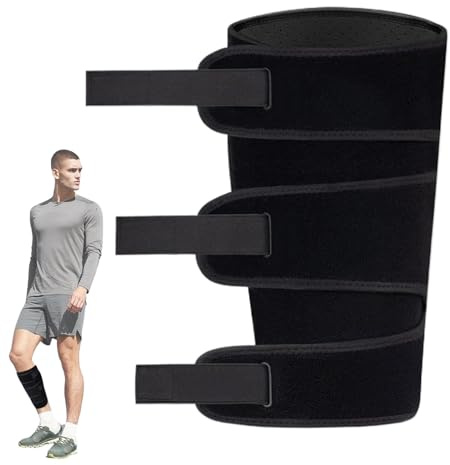 Vadärmar för män,Shin Splint Compression Sleeve,Shin Splint Ben Sleeve Calf Brace - Vadstödsbenskompressionshylsa med spännen, kompressionsomslag justerbar för män kvinnor