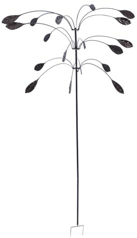 Hilanderos de Viento Al Aire Libre, Hilanderos de Viento, Arte de Patio, Jardín, Césped, Esculturas de Viento, Hilanderos de Viento Resistentes, Decoración de Metal Al Aire