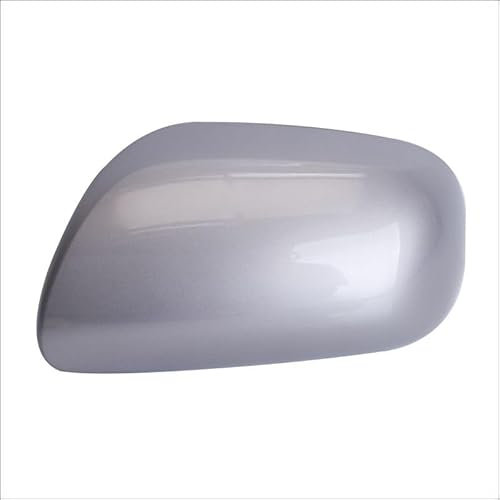 Spiegelabdeckung Für Toyota Für Yaris 2006 2007 2008 2009 2010 2011 Autozubehör Rückspiegelabdeckung Rückspiegelschale Spiegelgehäuse Spiegelkappendeckel(Silver Left)