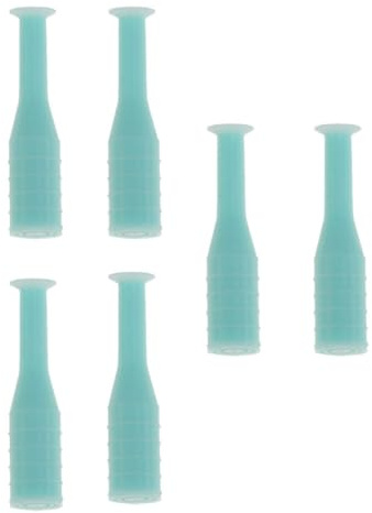 VALICLUD Kontaktlinsenbehälter aus Leichtem ABS Material rutschfeste Oberfläche 8 Stück mit Linseneinsetzer und Saugnapf in Grün für täglichen Gebrauch und Reisen