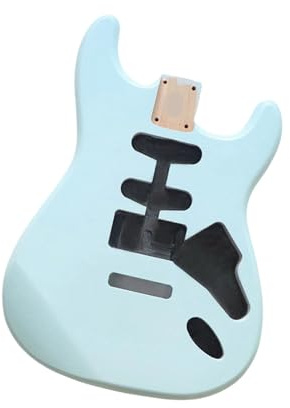 E Gitarren Bausätze Zum Selberbauen SSH Erle E-Gitarre Einzel-/Einzel-/Doppelmontage Korpus Aus Mit Nitrozelluloselack