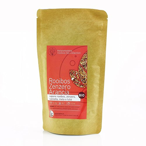 Tisana Rooibos Zenzero Arancia Biologica 100% Prima Scelta