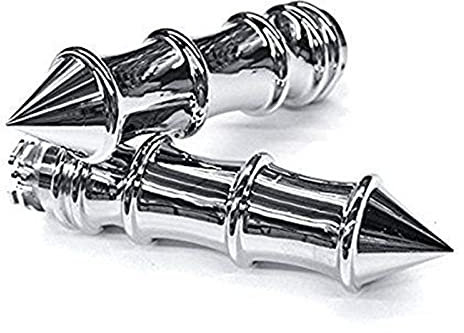 Motorrad-Griffe 125mm Chrome Motorrad-Lenker-Handgriffe Für Honda Für Kawasaki Für Par
