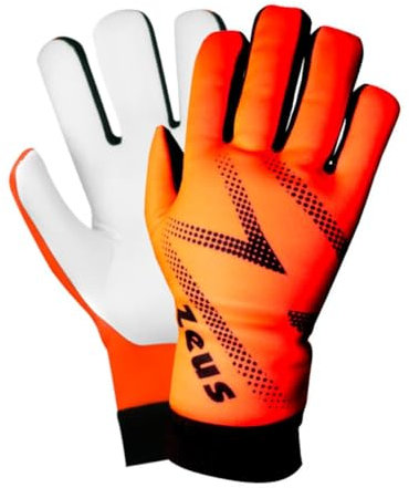 ZEUS VESTE GLI DEI Guanto Space Arancio Fluo-Nero,10