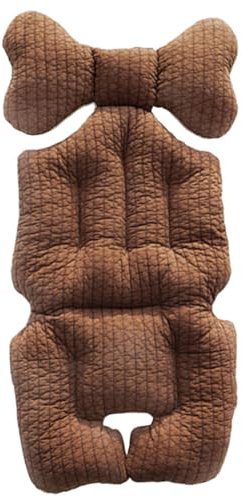 Universal Baby Stroller Seats Liners Reversible Soft and Comfortable Baby Stroller Seat Cushion Seats Pad Breathable CarriageToddler Car Liner Newborn Pushchair Seat Pad