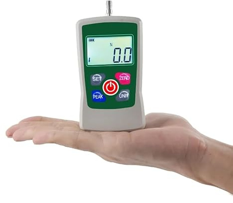 Misuratore di forza digitale Smart Dynamometer Push Pull Tester Meter Spinta ad alta precisione LCD AMF500/500N/50KG