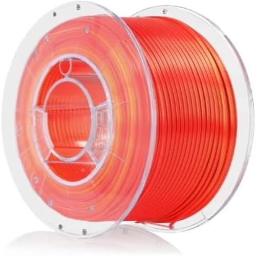 ROSA3D PLA Multicolor Silk Filament 1.75 mm für 3D Drucker, Feuer Spule 0,35 kg, PLA Rainbow