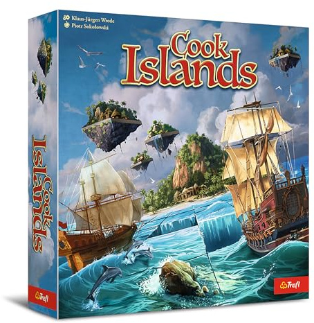 Trefl - Cook Islandsren | Kachel-Familienspiel, Autor: Klaus-Jürgen Wrede, für Erwachsene und Kinder ab 8 Jahren