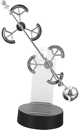 PHENOFICE Ornement de Bureau à Mouvement Perpétuel Adulte Unique Décoratif et Éducatif Modèle Perpétuel en Matériau Solide pour Bureau Présent Scientifique Objet Décoratif pour Maison