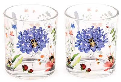 Nectar Meadows Set of 2 Glass Tumblers 250ml