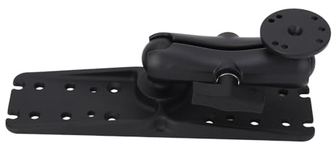 Ballfischfinder Mount Marine Electronic Mount Universal Montageplatte mit Kugeladaptern für Boot Kajak Schwerdeta -stabile Konstruktion für größere Fischfinder
