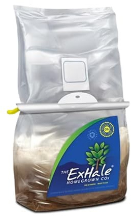 Homegrown Exhale Co2 Bag Mushroom Natural Generator With Hanger Hydroponics