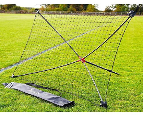 Precision Fußball-Tor, Schnellaufbau, tragbar, für Training, Schuss, Rebounder