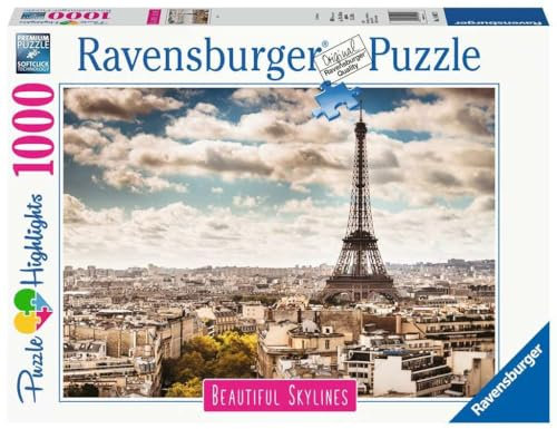 Ravensburger Puzzle 14087 - Paris - 1000 Teile Puzzle für Erwachsene und Kinder ab 14 Jahren