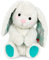 B. toys Kuscheltier Hase – Superweich mit langen Ohren – Plüschtier mintfarben, Baby und Kinder Spielzeug für Mädchen und Jungen ab 0 Monate, Weiß