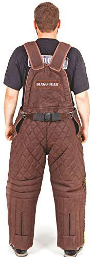Dingo Gear Kunstlederhose Light Guard für das Militär Training Hunde IGP Special Forces Andere Größe L Braun S01023