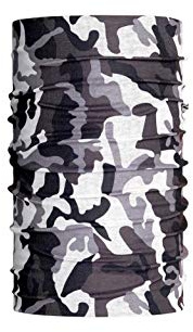 HeadLOOP Multifunktionstuch Camouflage Schnee Loop Schlauchtuch Schal Halstuch Kopftuch Microfaser