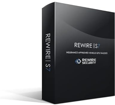 Rewire Security Thatcham S7 GPS Tracking Device, Insurance Approved Tracker | Free Installation, 1-Year GPSLive & App Subscription Included