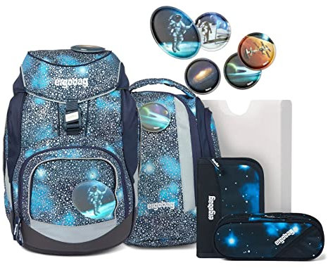 ergobag pack Set ergonomischer Schulrucksack Flexibel 6-teilig 1. Klasse Grundschule