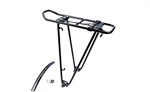 28 Zoll RACKTIME Fahrrad Gepäckträger mit Federklappe IMM-System Zuladung 25kg