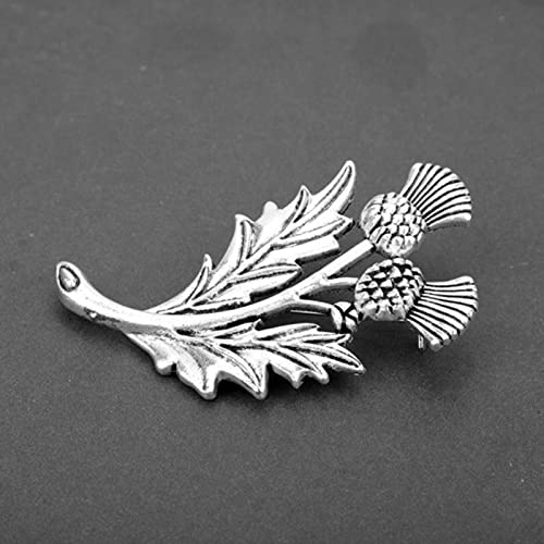 HCMA Kelten Knoten Broschen Wikinger nordischen Schmuck Kragen Abzeichen Pins Outlander Schottische Distel Brosche für Männer & Frauen
