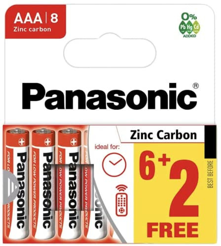 Panasonic Zinc Carbon AAA