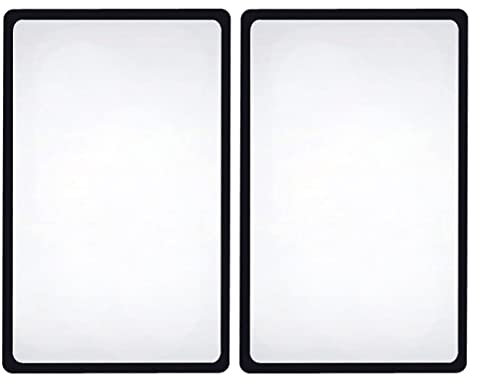 2 Piezas Lupas de Páginas 3X Lupas de Tarjetas Lupa de Lectura Lupas de Páginas Rectangular Ayuda para Leer para Personas Mayores, Libros, Periódicos