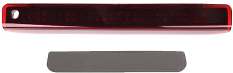 Riloer troisième feu arrière d'arrêt arrière de frein haut en haut, lampe arrière à lame haute queue à troisième stop, Compatible avec Renault Megane MK III Hatchback 2008-2016, 265900006R