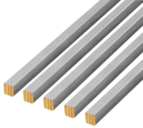 Lames Premium 3D Slim XS 30 pièces, 16x16 mm, panneaux muraux et de meubles tridimensionnels panneaux de bois, panneaux muraux, aspect bois, mur à lattes