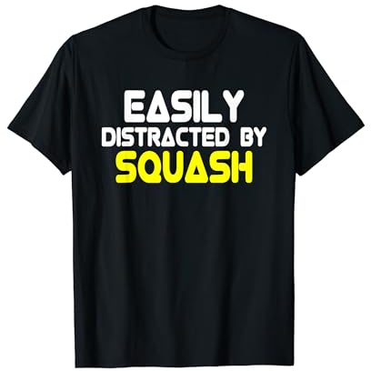 Squash Trainer Squash Spruch Outfit Squash Spieler T-Shirt