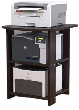 XUJUAN-0227 Druckerständer Drucker Regal Multi-Schicht Boden Haushalt Lagerung Rack Halterung Halterung Büro Kleine Schreibtisch Kopierer Regal Bürobedarf,Schreibtisch (Color : D, Size : S)