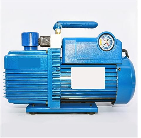 YQVEOT Pompa a Vuoto 750W V-I280SV Pompa for Vuoto refrigerante bipolare 14.4M3 /H Pompa for Vuoto a Doppio Stadio for incollaggio Schermo for Nuovo refrigerante per Automobili, condizionatori d'Aria