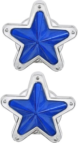 Ronyme 2x Luci di Posizione Laterali a LED Luci di Segnalazione Luci Lampeggianti Luci Laterali a LED per Auto Illuminazione per Veicoli Camion Montaggio, Blu