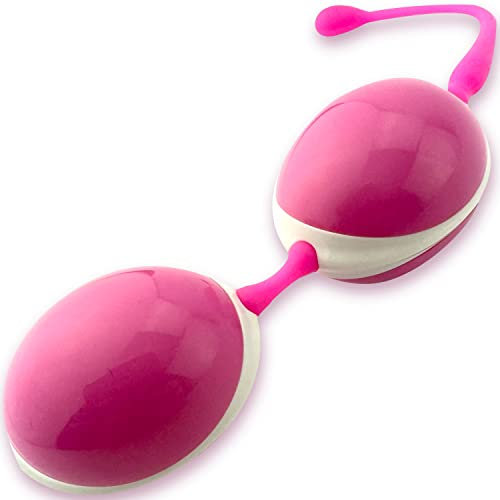 Beckenbodentrainer für Frau rosa TPR 20cm ⌀3,5cm 70g Vaginalkugeln, Liebeskugeln für effektives Beckenboden Training & Stärkung, ideal gegen Blasenschwäche – Anfänger Kugeln Sextoy FOPS M08