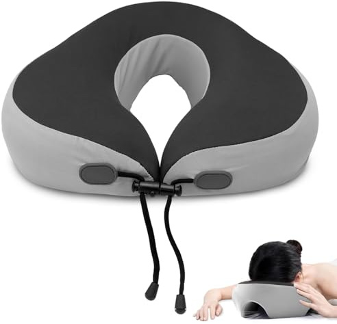 TYBYBB Massagekissen Kopf Loch, Massage Kopfstütze, Massage-Gesichtswiegenkissen, Verstellbarer U-förmiges Gesichtskissen, für Bett, Salon, Spa, Massagebett