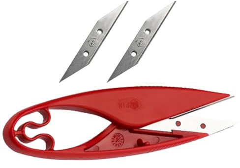 Beaupretty Tijeras de Sastre de Acero Inoxidable para Tela, Cortador de Hilo Versátil, Tijeras Compactas para Costura y Manualidades, Herramientas de Corte Profesionales para Bricolaje
