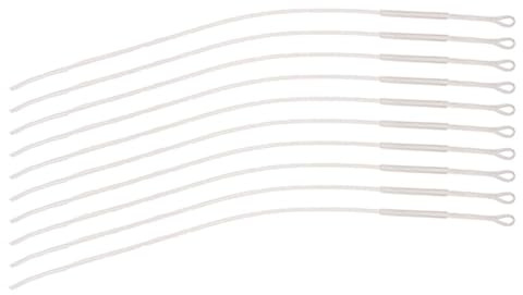 Flugfiske lineset - set med 10 lätta fiskelinjer - hållbart bärbart material för kastkontroll | flugfisketillbehör för män och kvinnor, utrustning