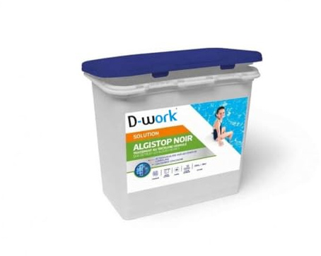 Algistop Noir 5 kg - Algicide Curatif Contre Les Algues Noires - Efficace et Facile d'Utilisation - D-Work